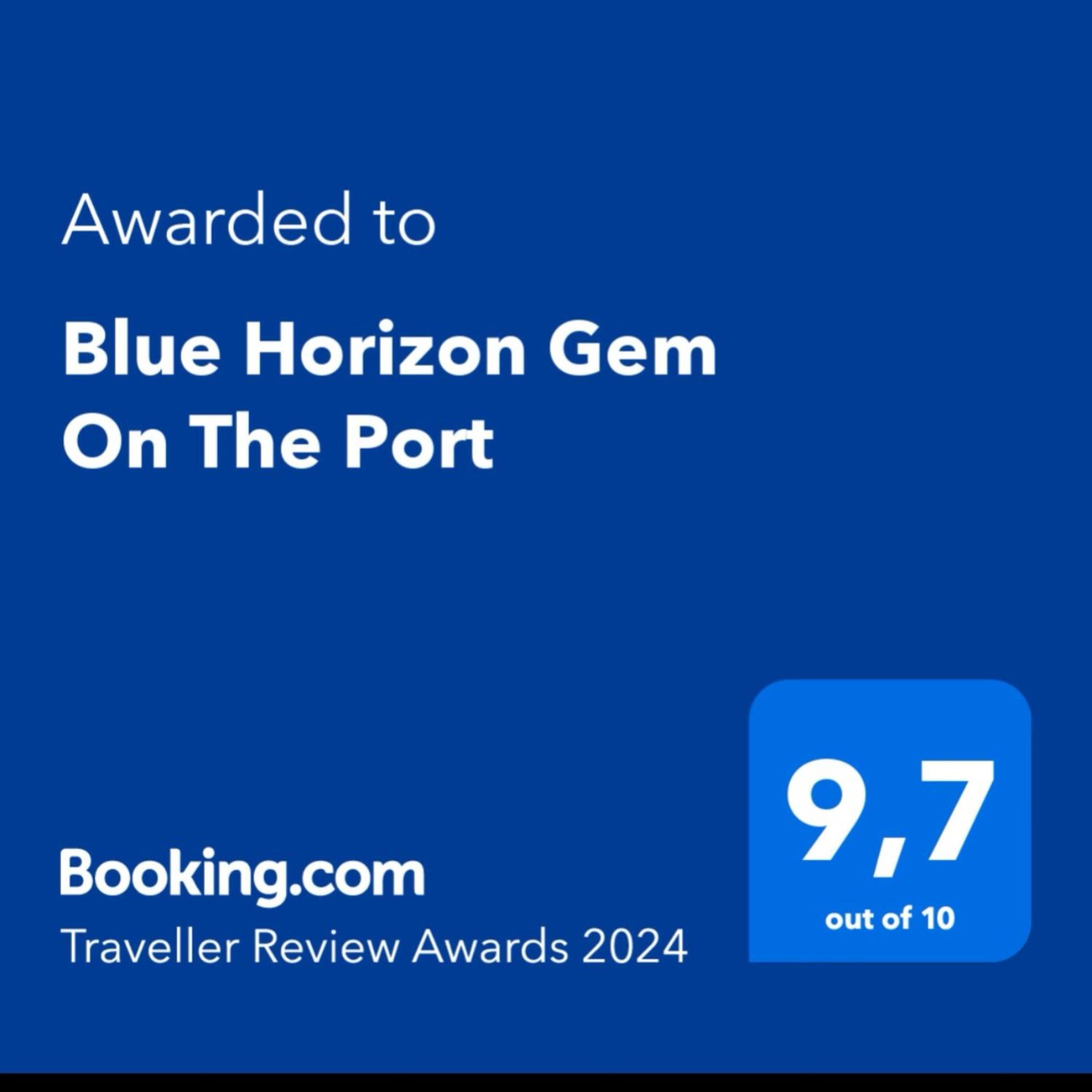 Blue Horizon Gem On The Port Lägenhet Rafína Exteriör bild